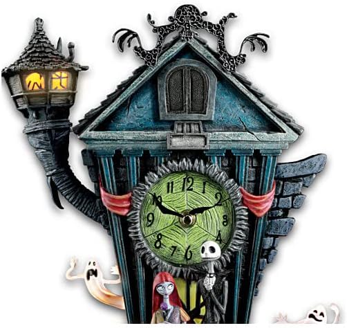 The Bradford Exchange The Nightmare Before Christmas Cuckoo Clock-1