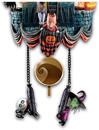 The Bradford Exchange The Nightmare Before Christmas Cuckoo Clock-4