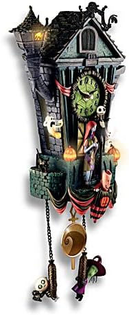 The Bradford Exchange The Nightmare Before Christmas Cuckoo Clock-5