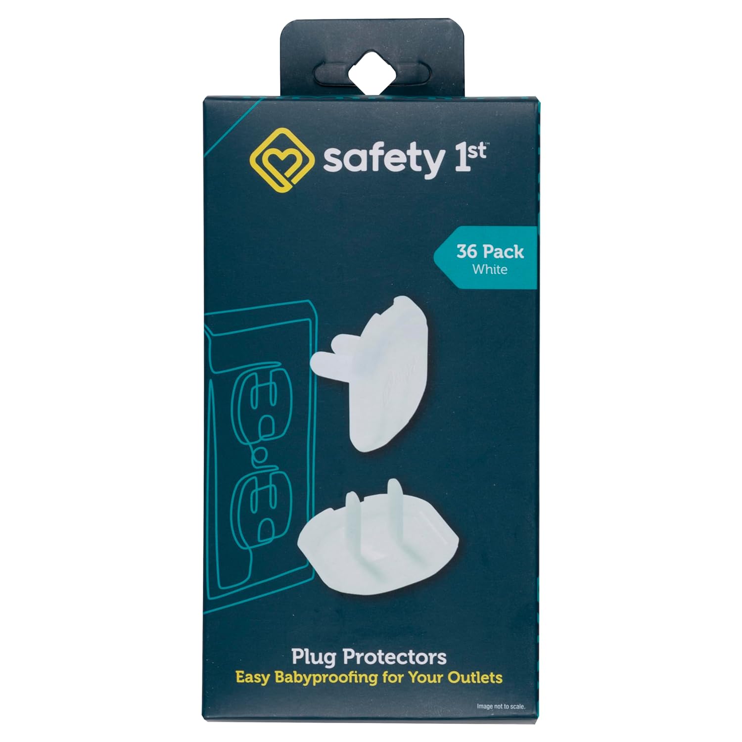 Safety 1st Plug Protectors, 36 Count-0