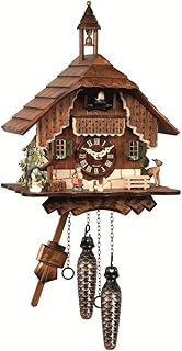 Engstler Quartz Cuckoo Clock Black Forest House EN 429 Q