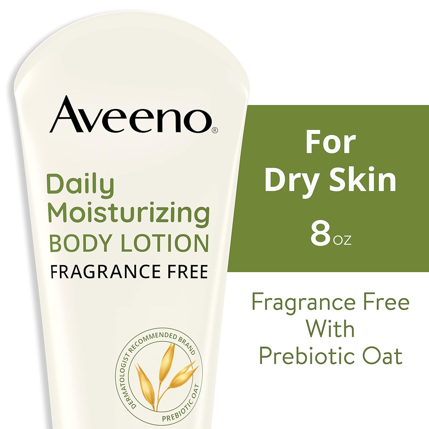 Aveeno Daily Moisturizing Body Lotion, Fragrance-Free, 8 Fl Oz-1