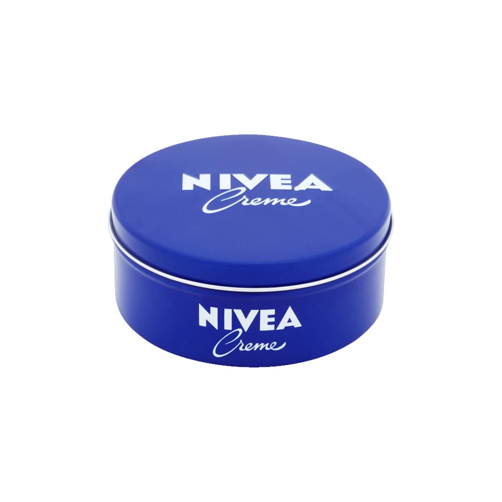 NIVEA Authentic German Moisturizing Cream, 8.45 Fl Oz, Metal Tin, All Skin Types, Face Care-0