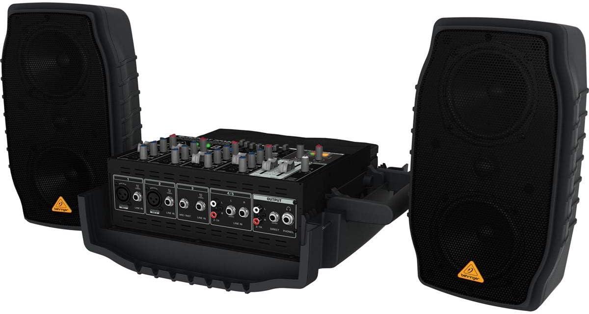 Behringer Europort PPA200 5-Channel Portable PA System-2