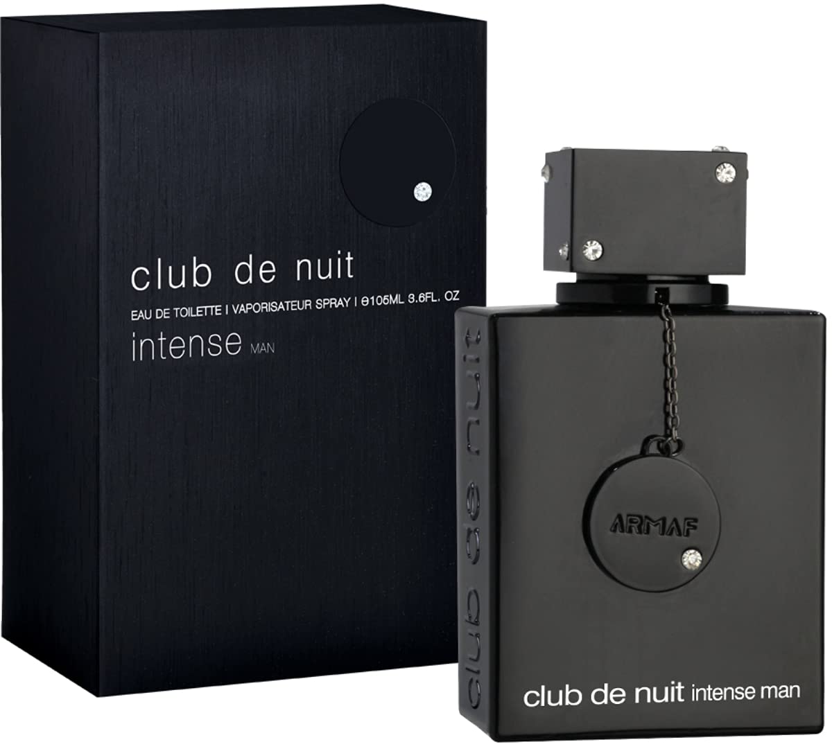 ARMAF club de nuit intense Man EDT Men New in Box, Black , 3.6 Fl Oz-1