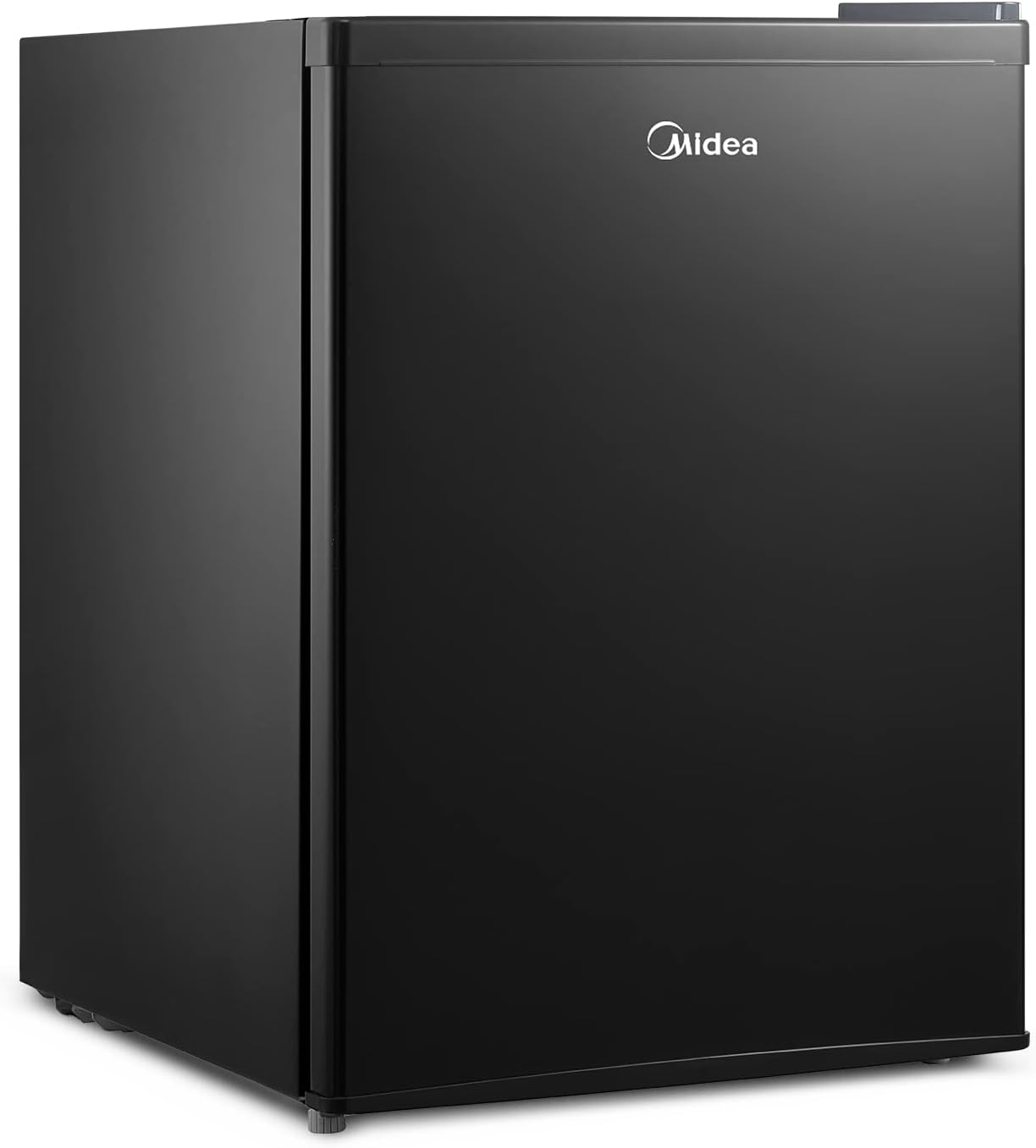 Midea WHS-87LB1 Refrigerator, 2.4 Cubic Feet, Black-0