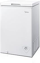 Midea MRC04M3AWW, White 3.5 cu. ft. Mini Freezer, Cubic Feet