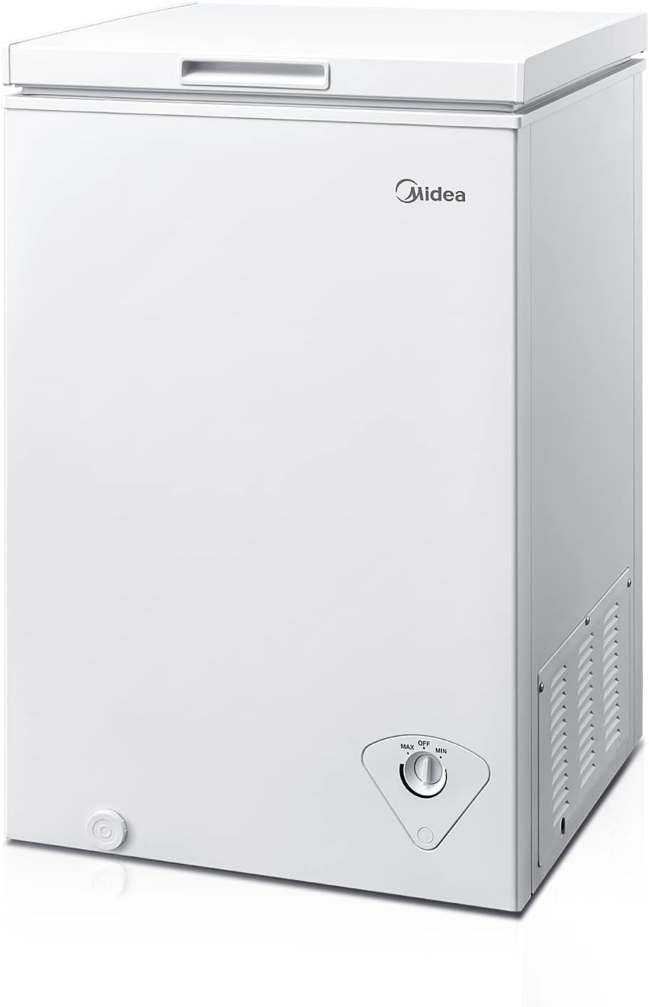 Midea MRC04M3AWW, White 3.5 cu. ft. Mini Freezer, Cubic Feet-0