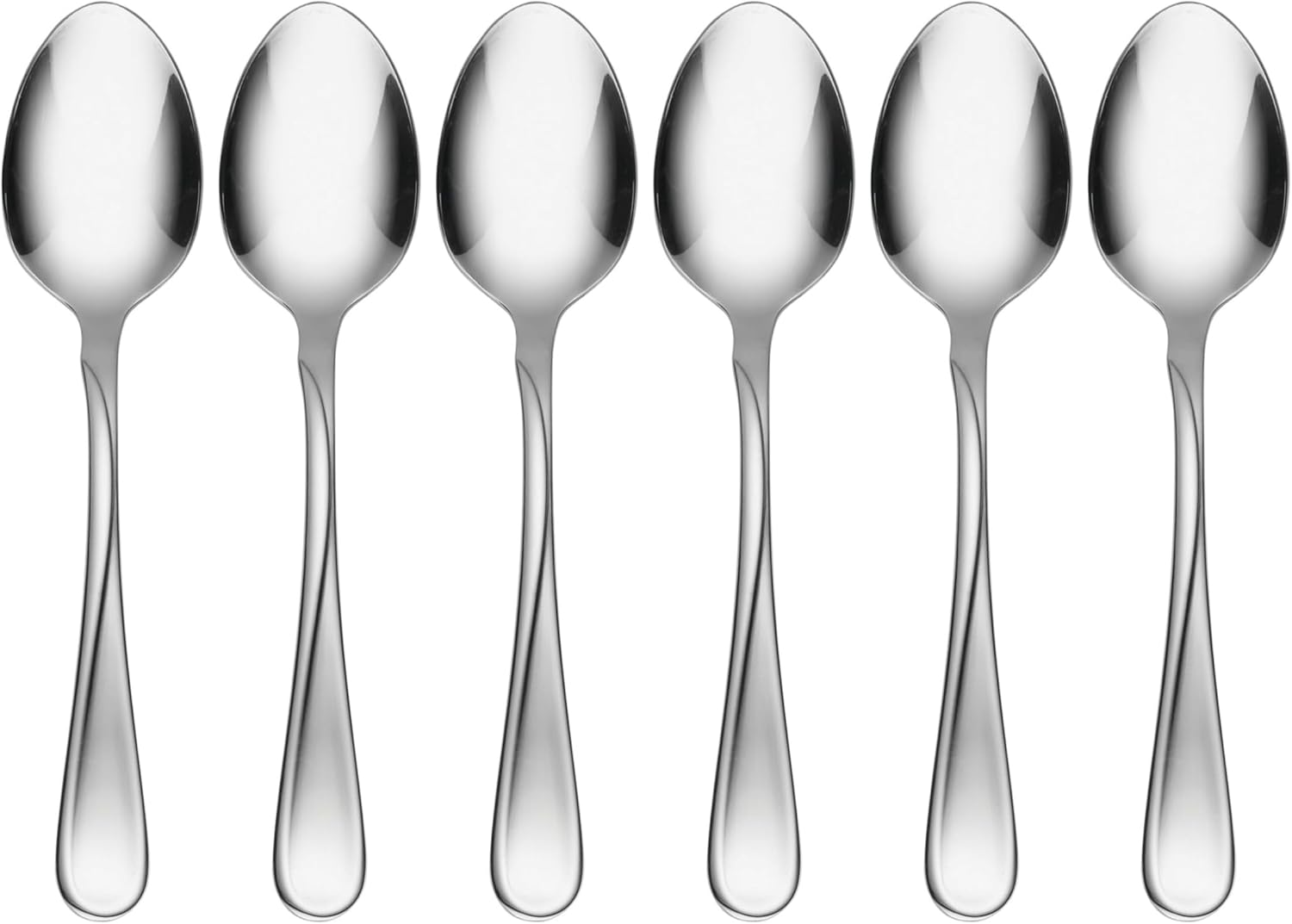 Oneida Flatware Flight, Teaspoons, Stainless Steel, Set of 6-0