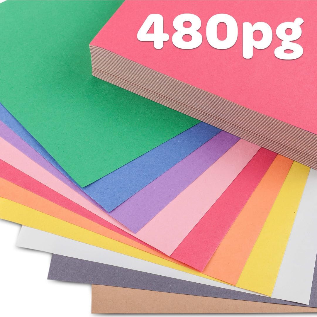 Crayola Construction Paper - 480ct (2pck), Bulk School Supplies For Kids, Teacher Classroom Must Have, Art Paper, Arts & Crafts-3