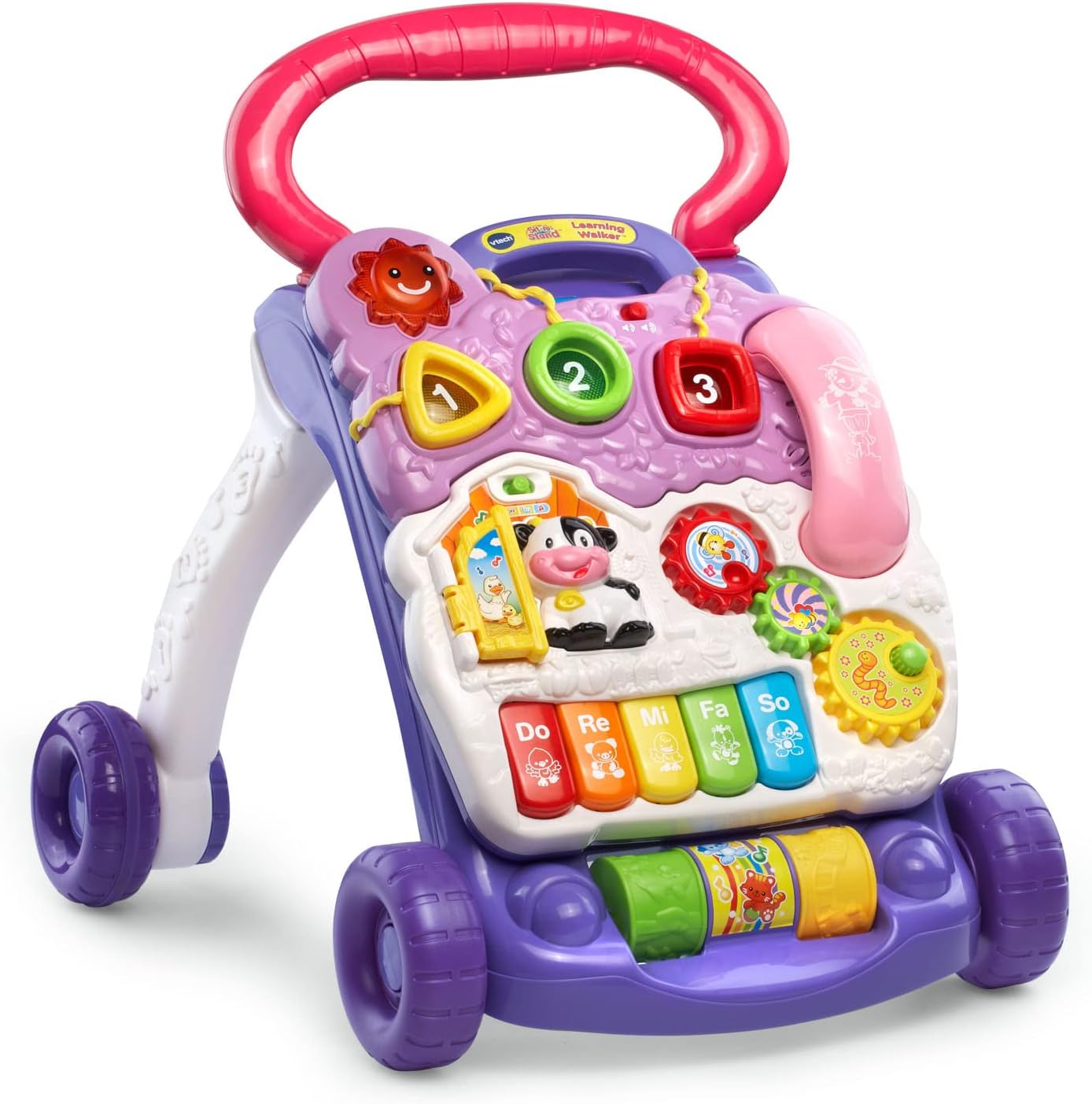 VTech Sit-to-Stand Learning Walker (Frustration Free Packaging), Lavender-1