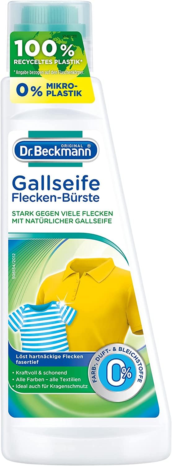 Dr.Beckmann Gallseife Gall Soap with stain brush-away -250ml-0