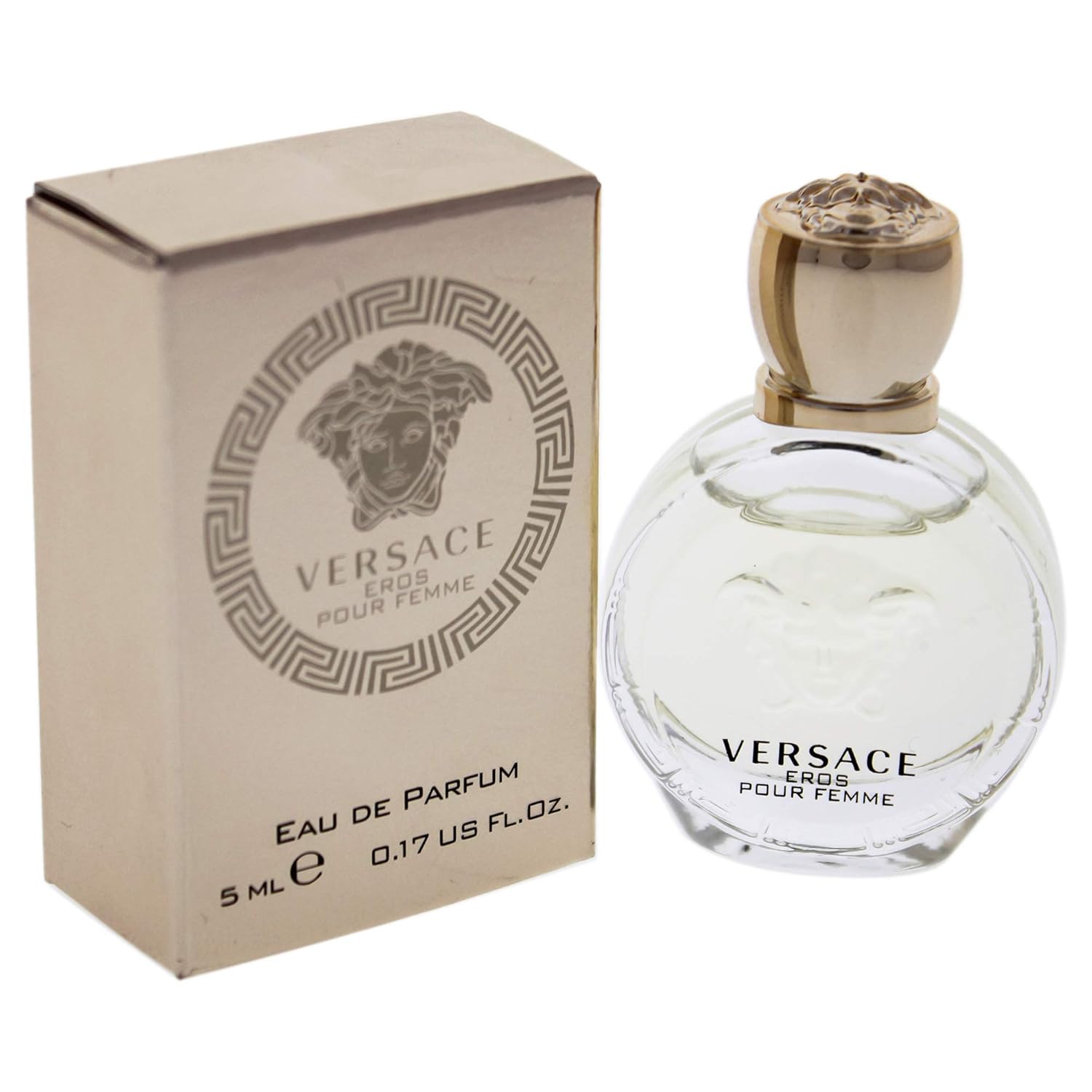 Versace Eros Pour Femme Women's Edp Splash, 0.17 Ounce-2