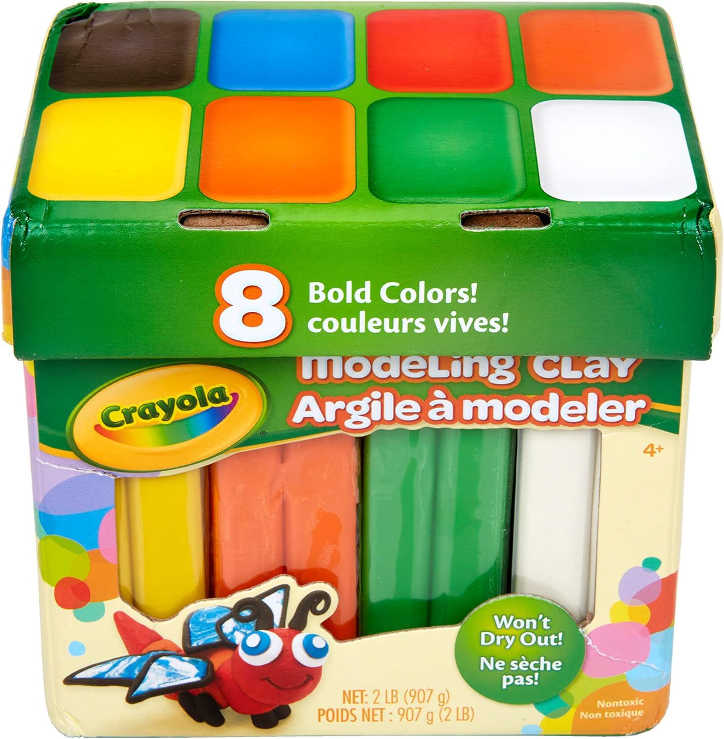 Crayola Modeling Clay in Bold Colors, 2lbs, Gift for Kids, Ages 4 & Up-3