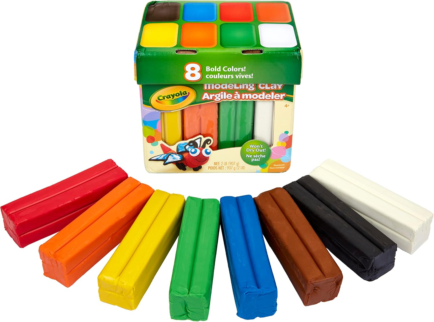 Crayola Modeling Clay in Bold Colors, 2lbs, Gift for Kids, Ages 4 & Up-4