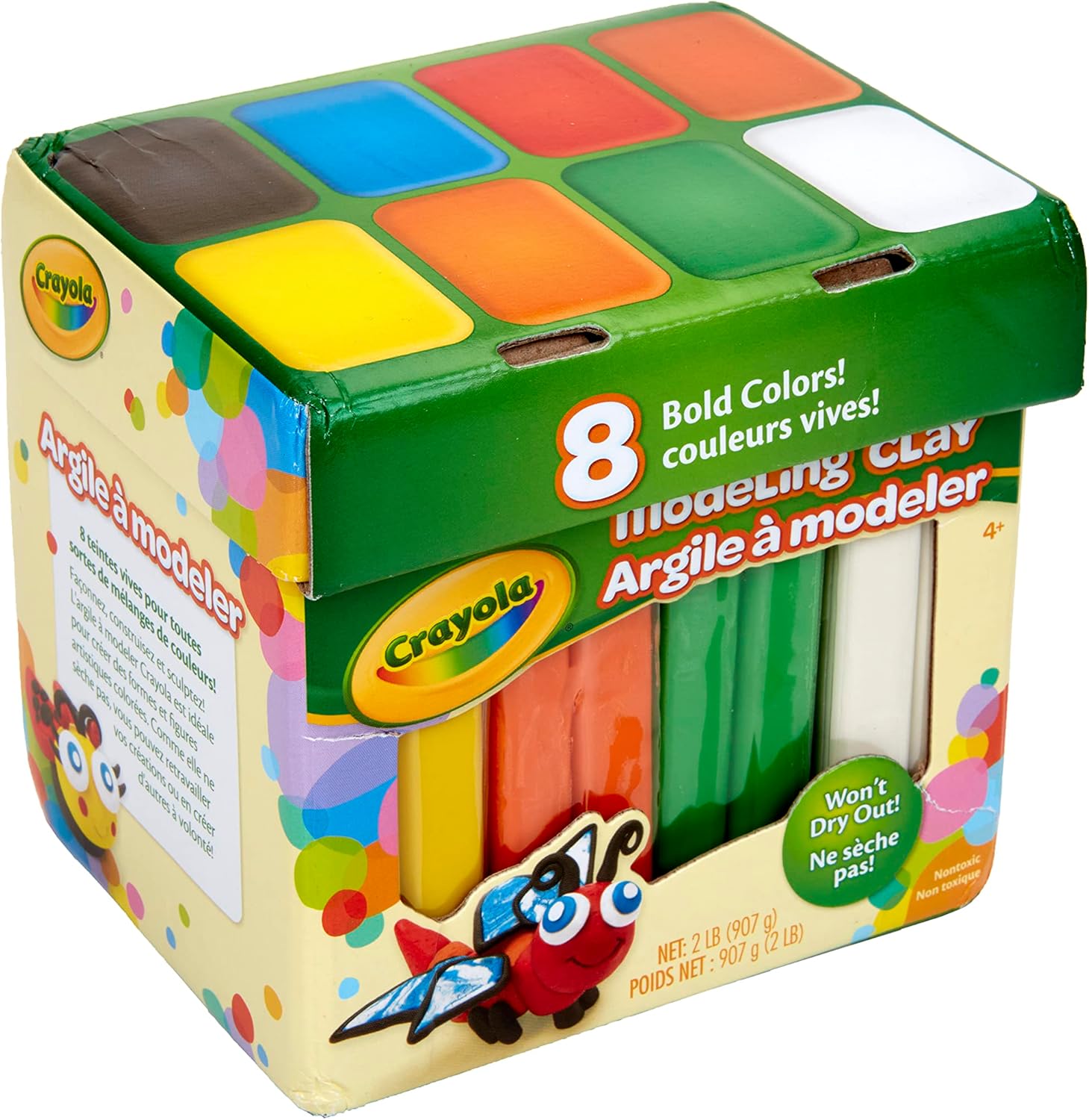 Crayola Modeling Clay in Bold Colors, 2lbs, Gift for Kids, Ages 4 & Up-5