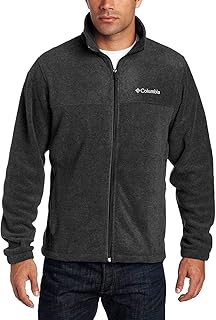 Columbia Men's Granite Mountain Fleece Jacket (Large, Charcoal Heather)