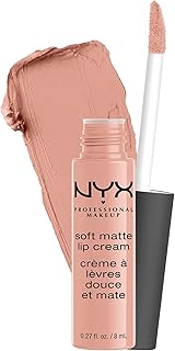 NYX PROFESSIONAL MAKEUP Soft Matte Lip Cream, Lightweight Liquid Lipstick - Cairo (Matte Pure Nude)