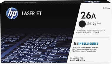 HP 26A Black Toner Cartridge | Works with HP LaserJet Pro M402 Series, HP LaserJet Pro MFP M426 Series | CF226A