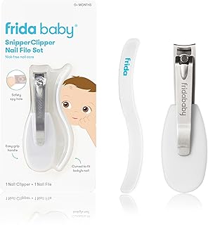 Frida Baby NailFrida The SnipperClipper Set, Baby Nail Clippers & Nail Filer, Baby Essential Nail Kit for Newborns and Up