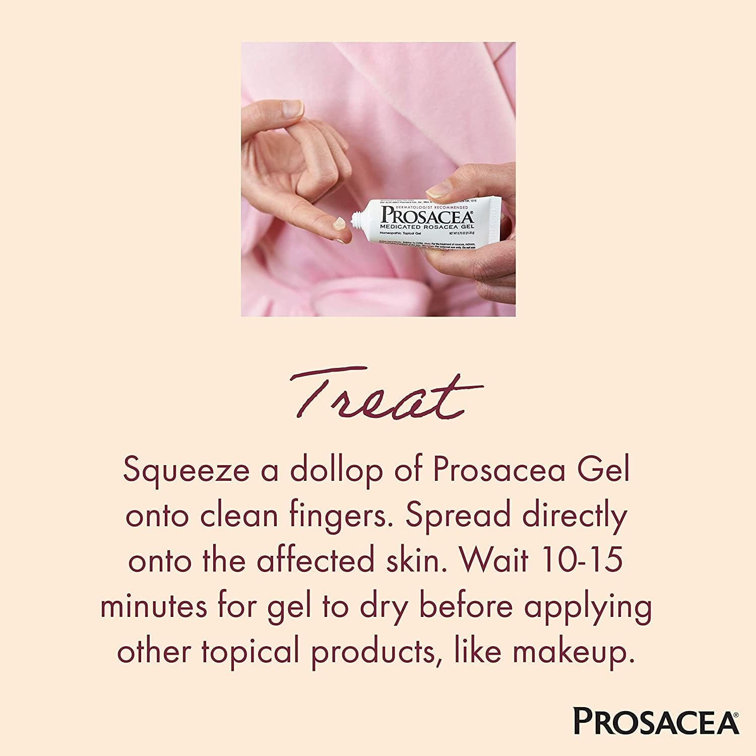 Prosacea Rosacea Treatment Gel, 0.75 Ounce Pack of 5-2