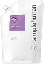 simplehuman Lavender Moisturizing Liquid Hand Soap Refill Pouch, 34 Fl. Oz.