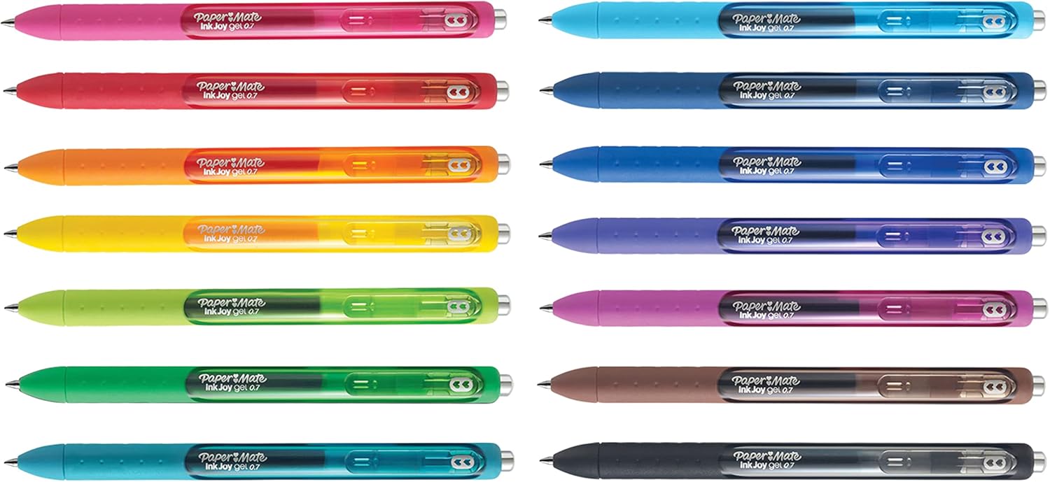 Paper Mate InkJoy Gel Pens, Medium Point, Assorted Colors, Set of 14-1