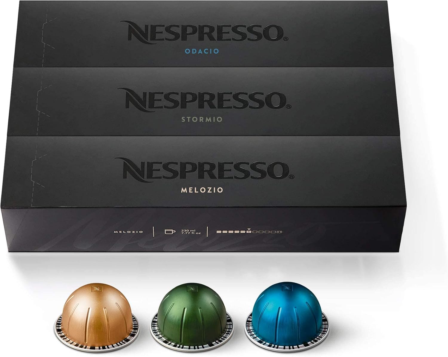 Nespresso Capsules Vertuo, Variety Pack, Medium and Dark Roast Coffee, 30 Count Coffee Pods, Brews 7.8 oz.-0