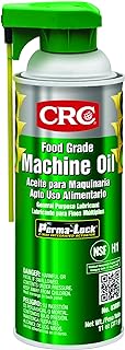 CRC Food Grade Machine Oil, 11 Wt Oz, (Pack of 12), 03081CS