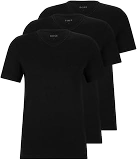 BOSS Men's 3-Pack V Neck Jersey T-Shirts