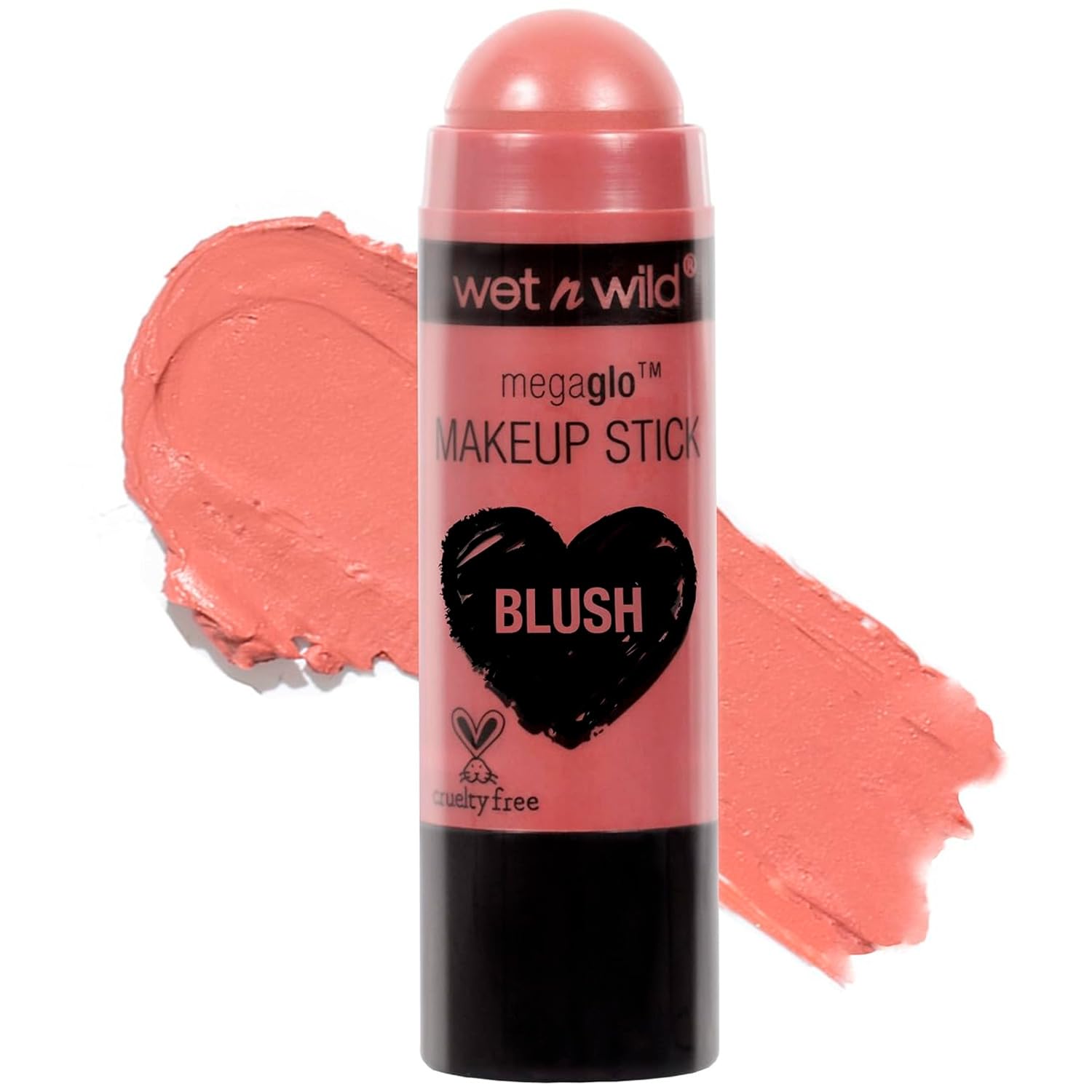 wet n wild MegaGlo Makeup Stick, Buildable Color, Versatile Use, Cruelty-Free & Vegan - Pink Floral Majority-0