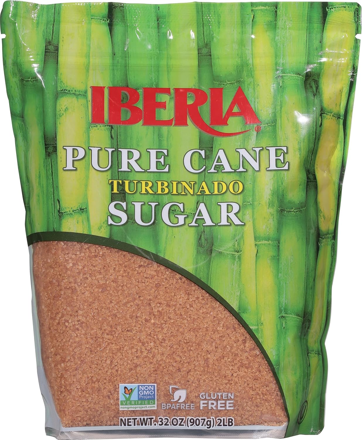 Iberia 100% Natural Pure Cane Turbinado Raw Sugar, 32 Oz-0