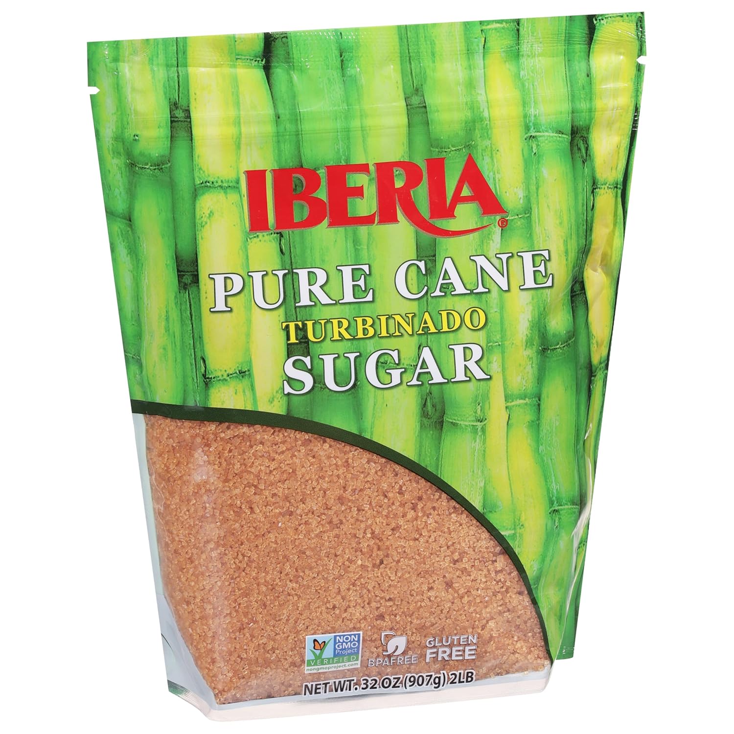 Iberia 100% Natural Pure Cane Turbinado Raw Sugar, 32 Oz-1