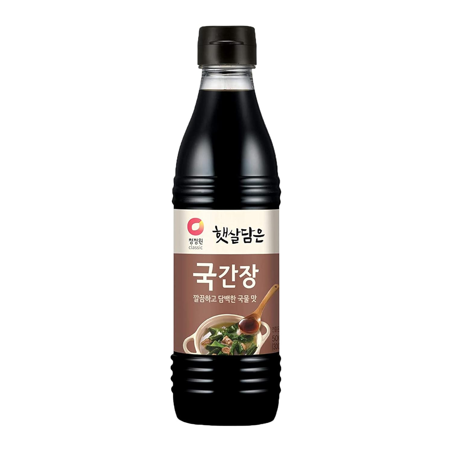 O'Food Soy Sauce, Naturally Brewed Premium Soy Sauce, All-Purpose, Rich, Perfect for Marinating and Seasoning (For Soup & Stew (Kook), 500 ML)-0