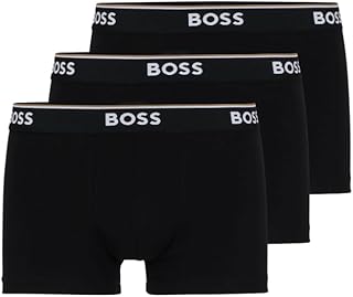 BOSS Men's Stretch Cotton 3 Pack Trunks