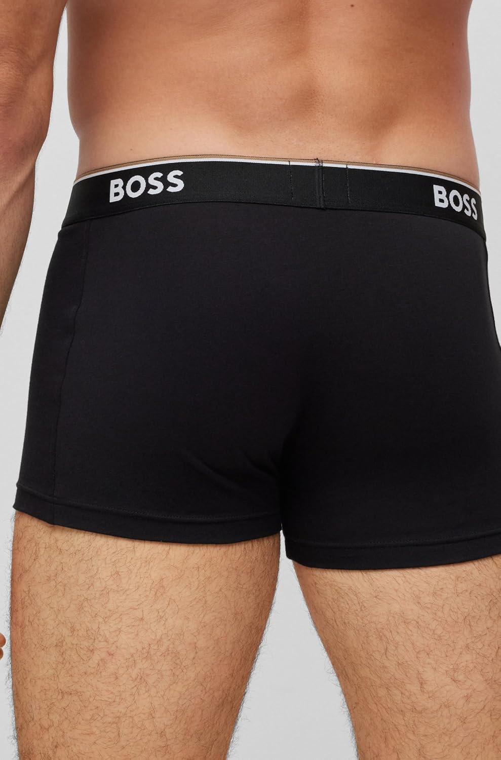 BOSS Men's Stretch Cotton 3 Pack Trunks-1