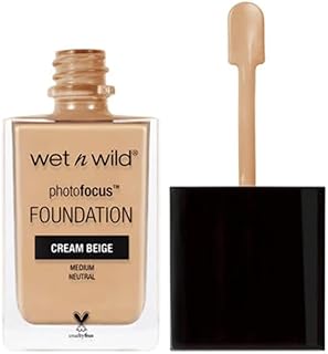 wet n wild Photo Focus Matte Liquid Foundation Cream Beige, Vegan & Cruelty-Free