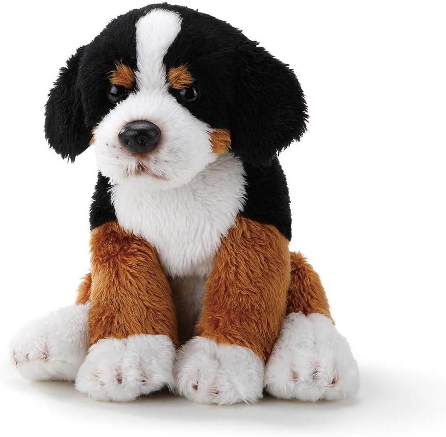 DEMDACO Bernese Mountain Dog Children's Plush Beanbag Stuffed Animal Toy-3