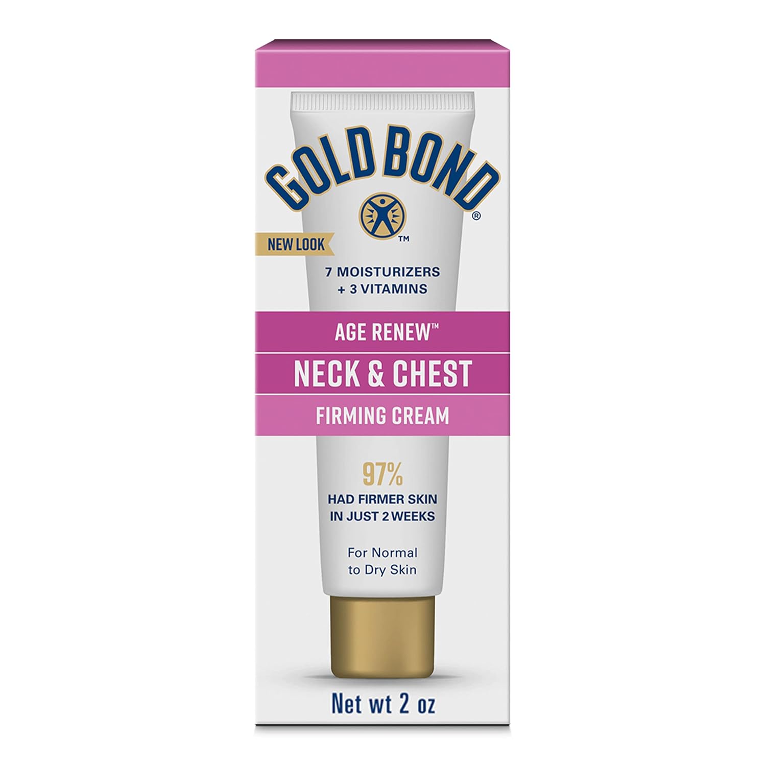 Gold Bond Age Renew Neck & Chest Firming Age Renew Cream, 2 oz., Clinically Tested Skin Firming Cream-0