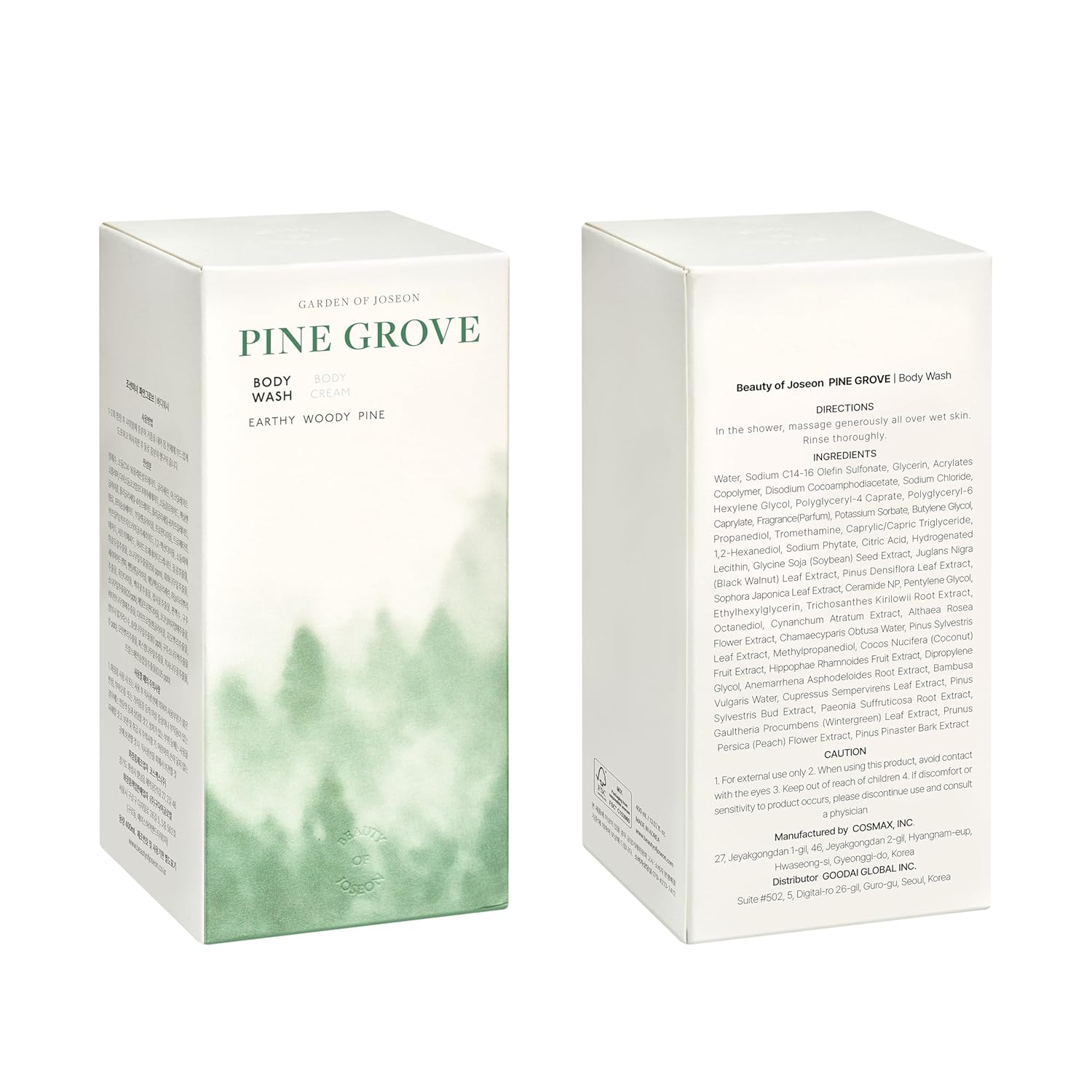 [Beauty of Joseon] Pine Grove : Body Wash (400ml, 13.5 fl.oz)-6