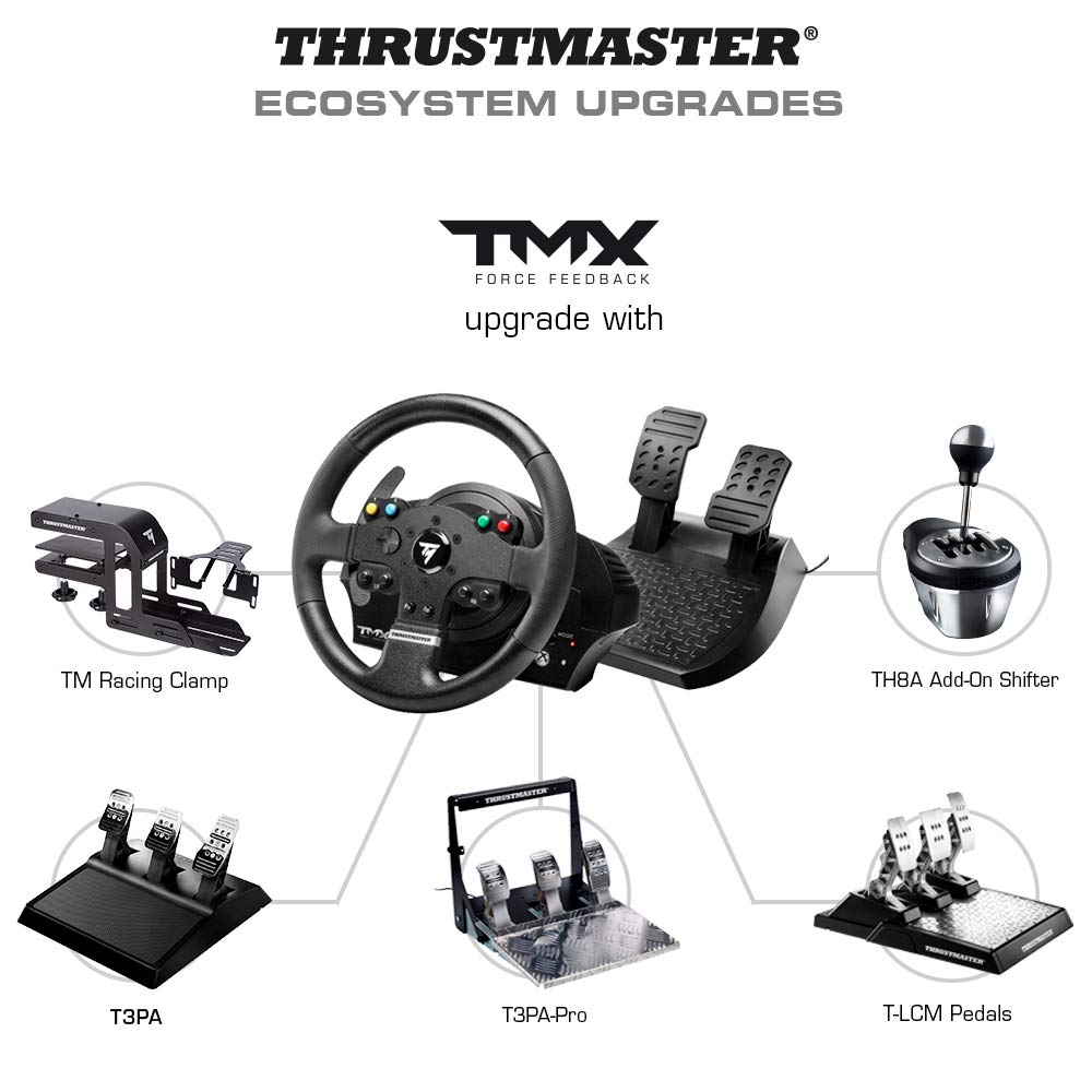 Thrustmaster TMX Racing Wheel with force feedback and racing pedals (Compatible with XBOX Series X/S, One, PC)-8