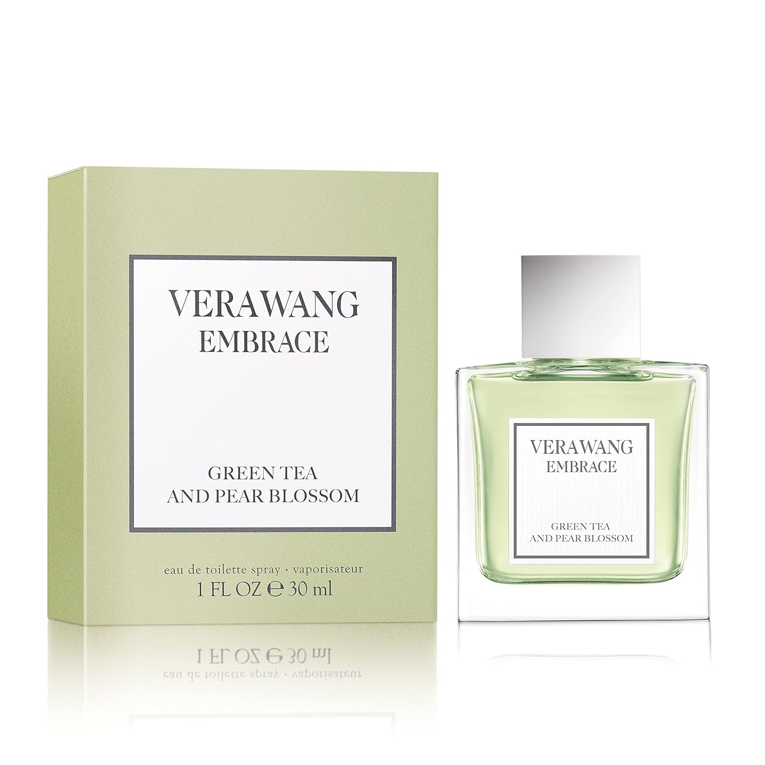 Vera Wang Embrace Eau de Toilette Spray for Women, Green Tea & Pear Blossom, 1 Fl Oz-1