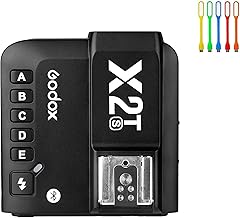 Godox X2T-S TTL High-Speed Sync 1/8000s 2.4G Wireless Flash Trigger Transmitter with Bluetooth Connection Compatible for Sony Cameras with USB LED