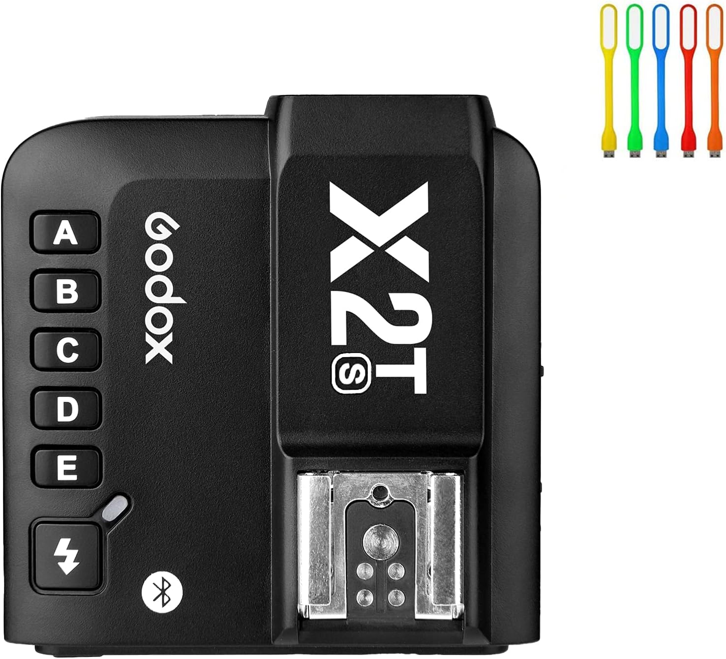 Godox X2T-S TTL High-Speed Sync 1/8000s 2.4G Wireless Flash Trigger Transmitter with Bluetooth Connection Compatible for Sony Cameras with USB LED-0