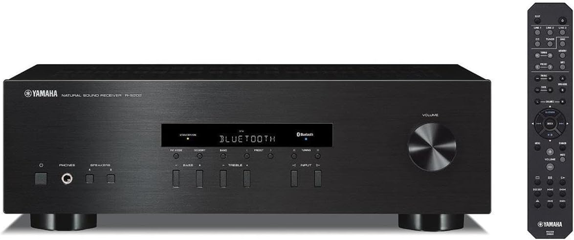 YAMAHA R-S202BL Stereo Receiver-0