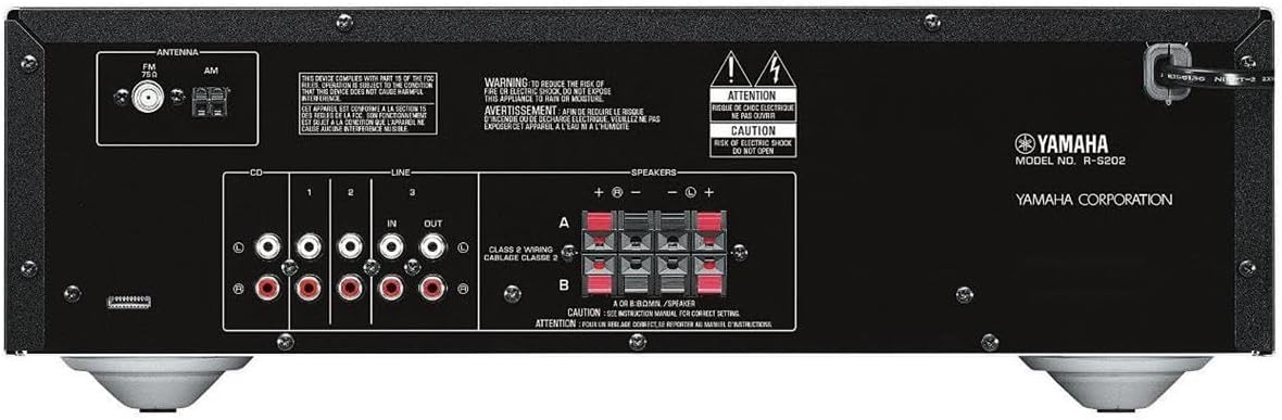 YAMAHA R-S202BL Stereo Receiver-1