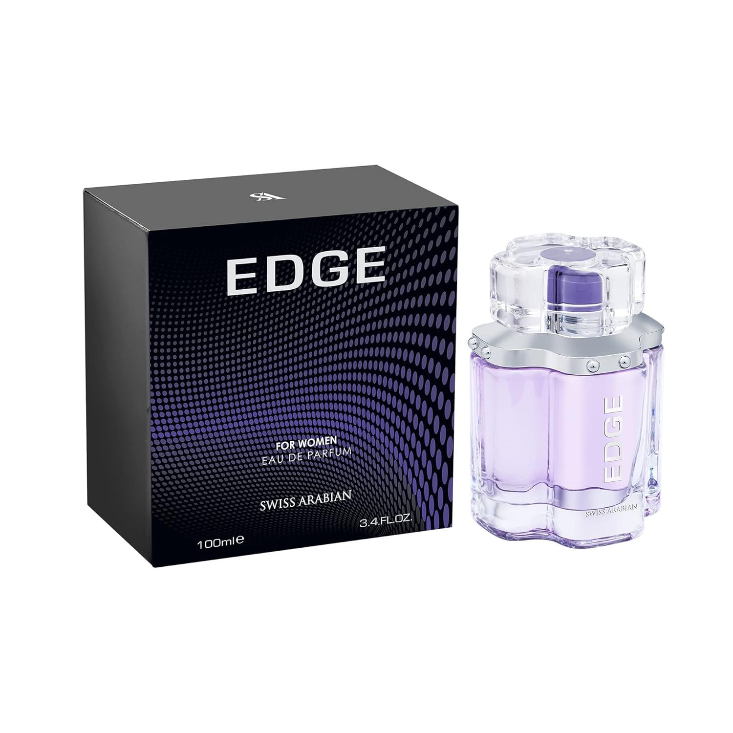 Swiss Arabian EDGE - Luxury Products From Dubai - Long Lasting And Addictive Personal EDP Spray Fragrance - A Seductive Signature Aroma - 3.4 Oz-4