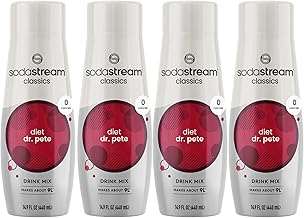 SodaStream Diet Dr Pete, 14.8 Fl Oz (Pack of 4)