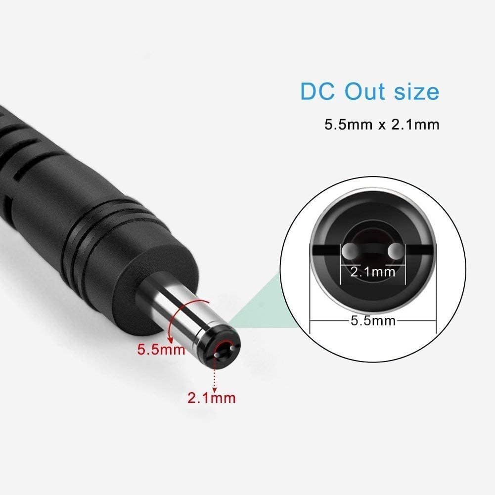 inShareplus 12V Power Supply, 12 Voltage 2A 24W Switching Power Supply, Drive, Power Adapter, AC 110V to 12 Volt Power Supply for LED Strip Light with 5.5/2.1mm DC Female Barrel Connector-3