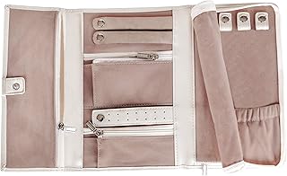 CASE ELEGANCE Vegan Leather Travel Jewelry Case - Jewelry Organizer [Petite]